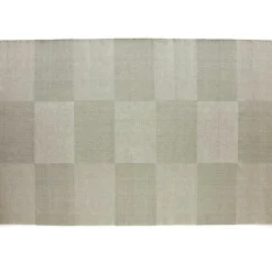 HAY Slätvävda Mattor|Ullmattor-Check Ullmatta 200x300 cm, Grå