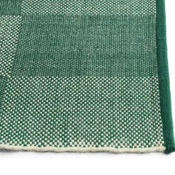 HAY Slätvävda Mattor|Ullmattor-Check Ullmatta 200x300 cm, Grå