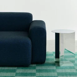 HAY Slätvävda Mattor|Ullmattor-Check Ullmatta 200x300 cm, Grå