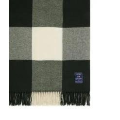Lexington Plädar & Filtar-Checked Pläd Återvunnen Ull 130x170 cm,
