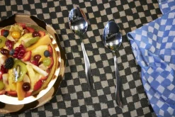 ByON Servetter & Tillbehör-Checki Tygservett Bomull 45x45 cm 2-pack, Blå