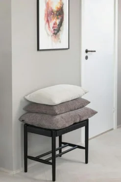 Chenille Kudde 50x70 cm, Valnöt