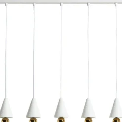 Cherry LED Pendel 3 Pendlar, Vit