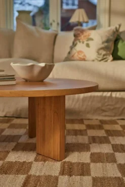 Decotique Jutemattor-Chess Matta Natural Jute / Off-white, 200x300 cm