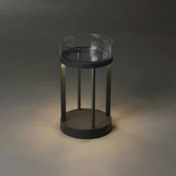 Chieti Bordslampa Portabel, Svart