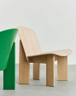 Chisel Loungefåtölj, Mörk Bordeaux