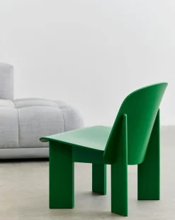 Chisel Loungefåtölj, Mörk Bordeaux