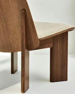 Chisel Loungefåtölj, Mörk Bordeaux