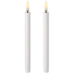Uyuni Led-Ljus-Christmas LED Kronljus 1,3x13 cm Nordic White, 2-pack