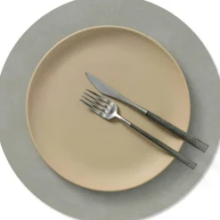 Circle M Bordstablett Nupo, Ø30 cm, Ljusgrå