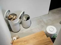 Zone Denmark Papperskorgar & Pedalhinkar-Circular Papperskorg 22+12 L,