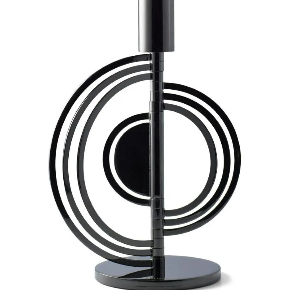 Cirkus Ljusstake Svart, Medium H30 cm