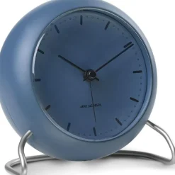 Arne Jacobsen Väckarklockor|Bordsklockor-City Hall Bordsklocka, Svart