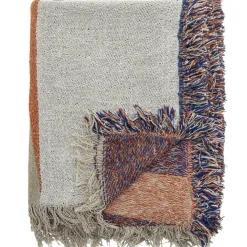 Clarita Pläd 130x160 cm, Orange