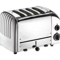 Dualit Brödrostar-Classic Brödrost 4 Skivor, Rostfritt Stål