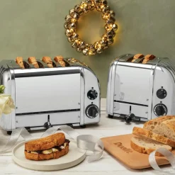 Dualit Brödrostar-Classic Brödrost 4 Skivor, Rostfritt Stål