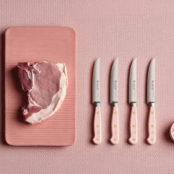 Classic Colour Stekknivar 4-pack, Pink Himalayan Salt