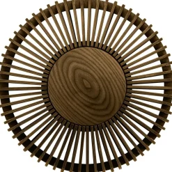 Clava Up Wood Vägglampa Mörk Ek, Medium