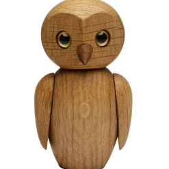 Clever Träfigur Uggla