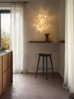 Clizia Mama Non Mama Vägg-/Taklampa 78 cm, Vit