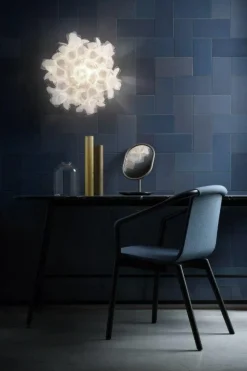 Clizia Mama Non Mama Vägg-/Taklampa 78 cm, Vit