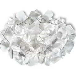 SLAMP Vägglampor|Plafonder-Clizia Vägg-/Taklampa 32 cm, Vit