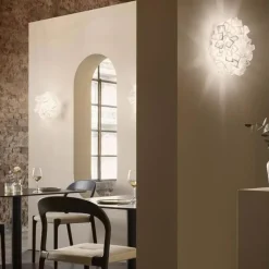 SLAMP Vägglampor|Plafonder-Clizia Vägg-/Taklampa Orange