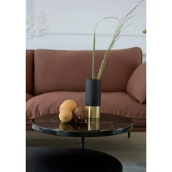 &Tradition 3-Sitssoffor-Cloud Soffa 3-Sits, Svarta Ben / Hot Madison 495