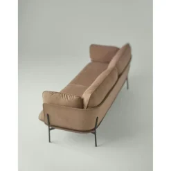 &Tradition 3-Sitssoffor-Cloud Soffa 3-Sits, Svarta Ben / Hot Madison 495