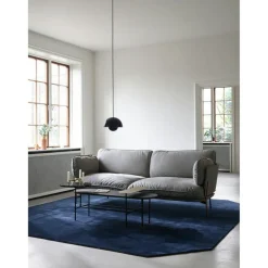 &Tradition 3-Sitssoffor-Cloud Soffa 3-Sits, Svarta Ben / Hot Madison 495