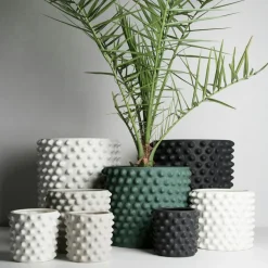 DBKD Krukor-Cloudy Kruka Liten, Mattvit