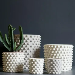 DBKD Krukor-Cloudy Kruka Liten, Mattvit