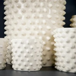 DBKD Krukor-Cloudy Kruka Liten, Mattvit