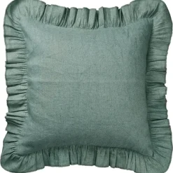 Pick a Poppy Prydnadskuddar & Fodral-Clover Kuddfodral 50x50 cm, Blå