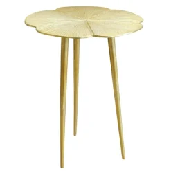 Clover Sidobord Guld, 51 cm