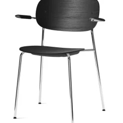 Audo Copenhagen Stolar-Co Stol Kromade Ben, Sits + Rygg + Arm