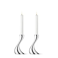 Georg Jensen Ljusstakar-Cobra Ljusstake 2-pack, 20 cm