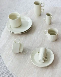 Sagaform Espressokoppar-Coffee & More Espressokoppar 4-pack, Beige