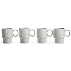 Sagaform Espressokoppar-Coffee & More Espressokoppar 4-pack, Beige