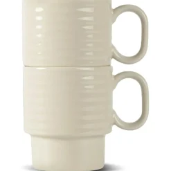 Sagaform Kaffekoppar-Coffee & More Mugg 2-pack, Grå