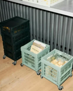 Colour Crate Large Square Förvaring, Off-white