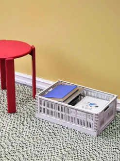 Colour Crate Lock Till Förvaringslåda L, Golden Yellow