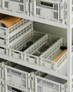 HAY Korgar|Boxar & Askar-Colour Crate Medium Förvaring, Warm Grey