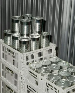 HAY Korgar|Boxar & Askar-Colour Crate Medium Förvaring, Warm Grey