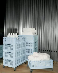 HAY Korgar|Boxar & Askar-Colour Crate Medium Förvaring, Warm Grey