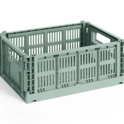 HAY Korgar|Boxar & Askar-Colour Crate Medium Förvaring, Warm Grey