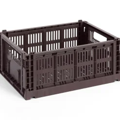 HAY Korgar|Boxar & Askar-Colour Crate Medium Förvaring, Warm Grey