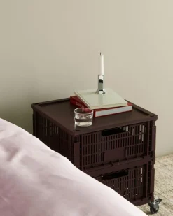 HAY Korgar|Boxar & Askar-Colour Crate Medium Förvaring, Warm Grey