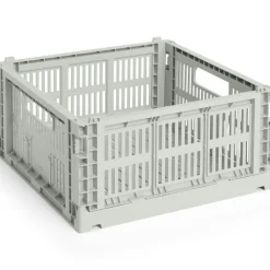 HAY Korgar-Colour Crate Medium Square Förvaring, Bordeaux