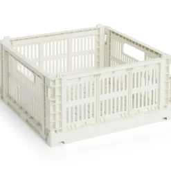 HAY Korgar-Colour Crate Medium Square Förvaring, Bordeaux